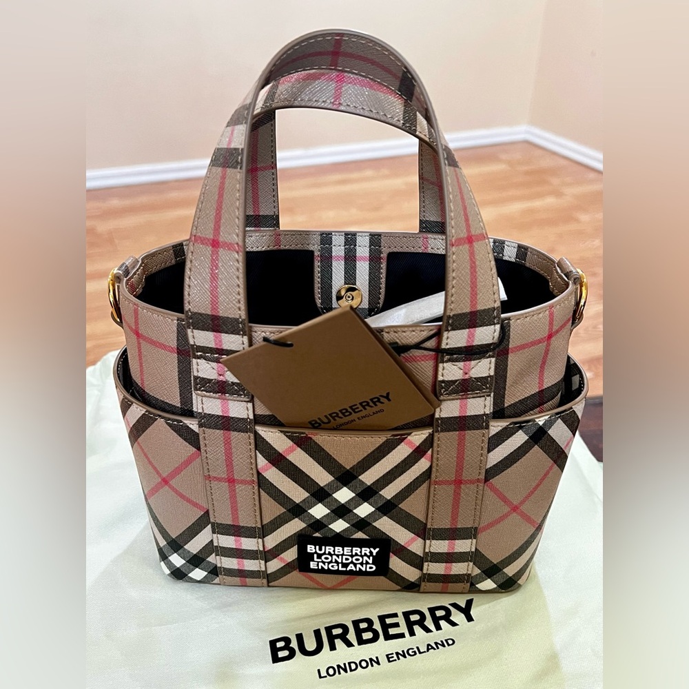 Burberry Daphne Vintage Check Tote Bag
